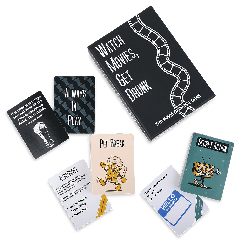 Watch Movies Get Drunk Drinking Game Open