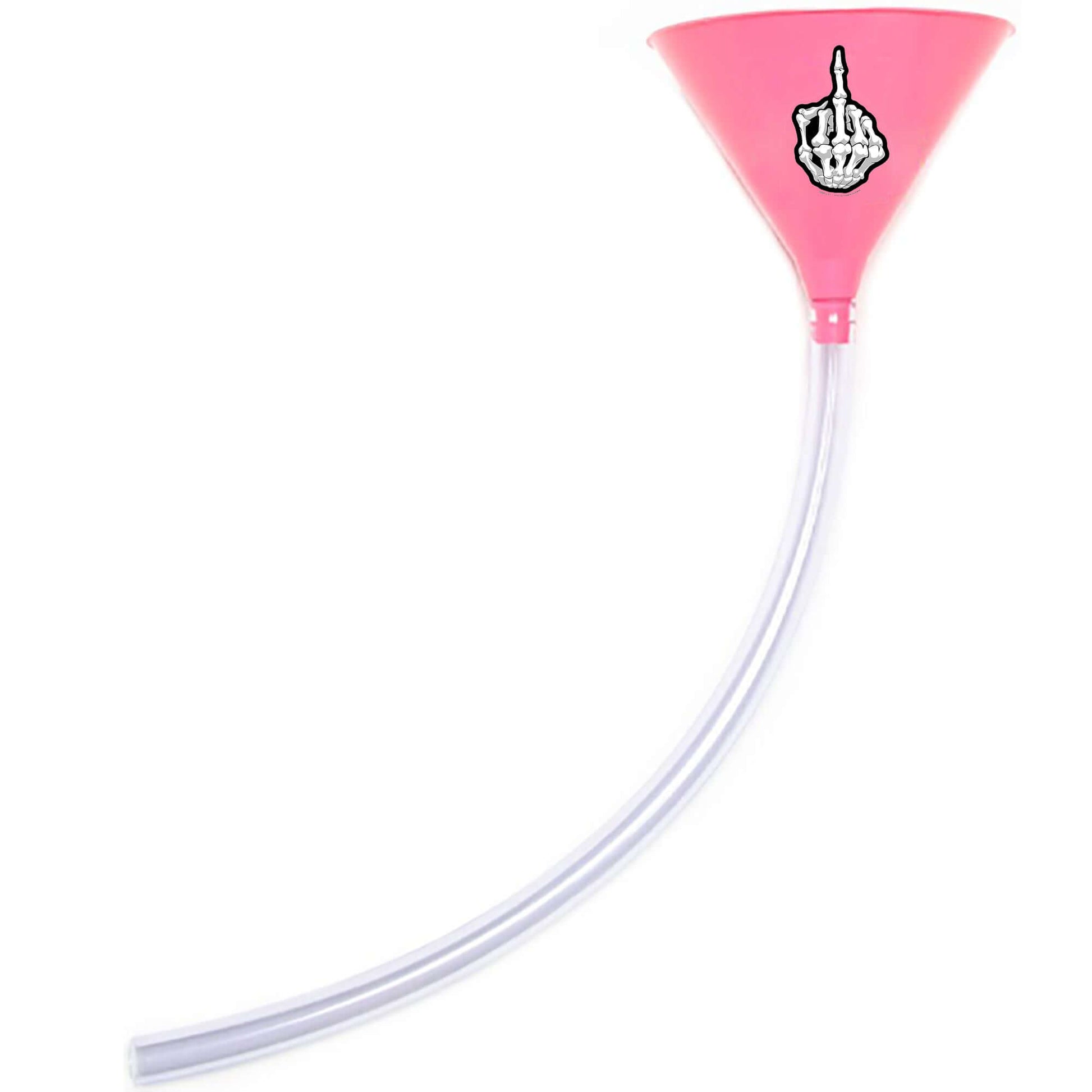 Boney Finger Beer Bong Funnel Pink