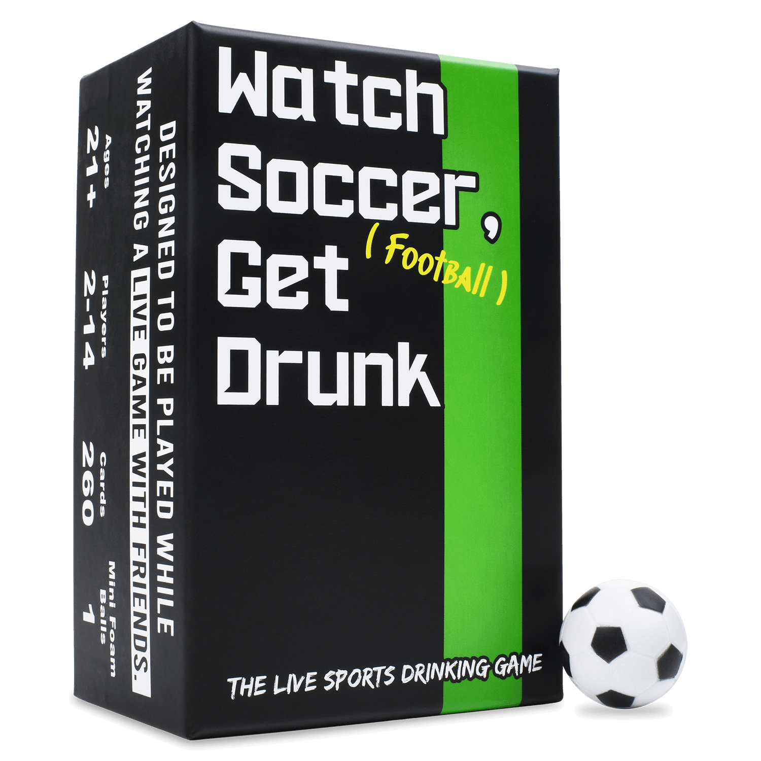 Watch Soccer Get Drunk Drinking Game