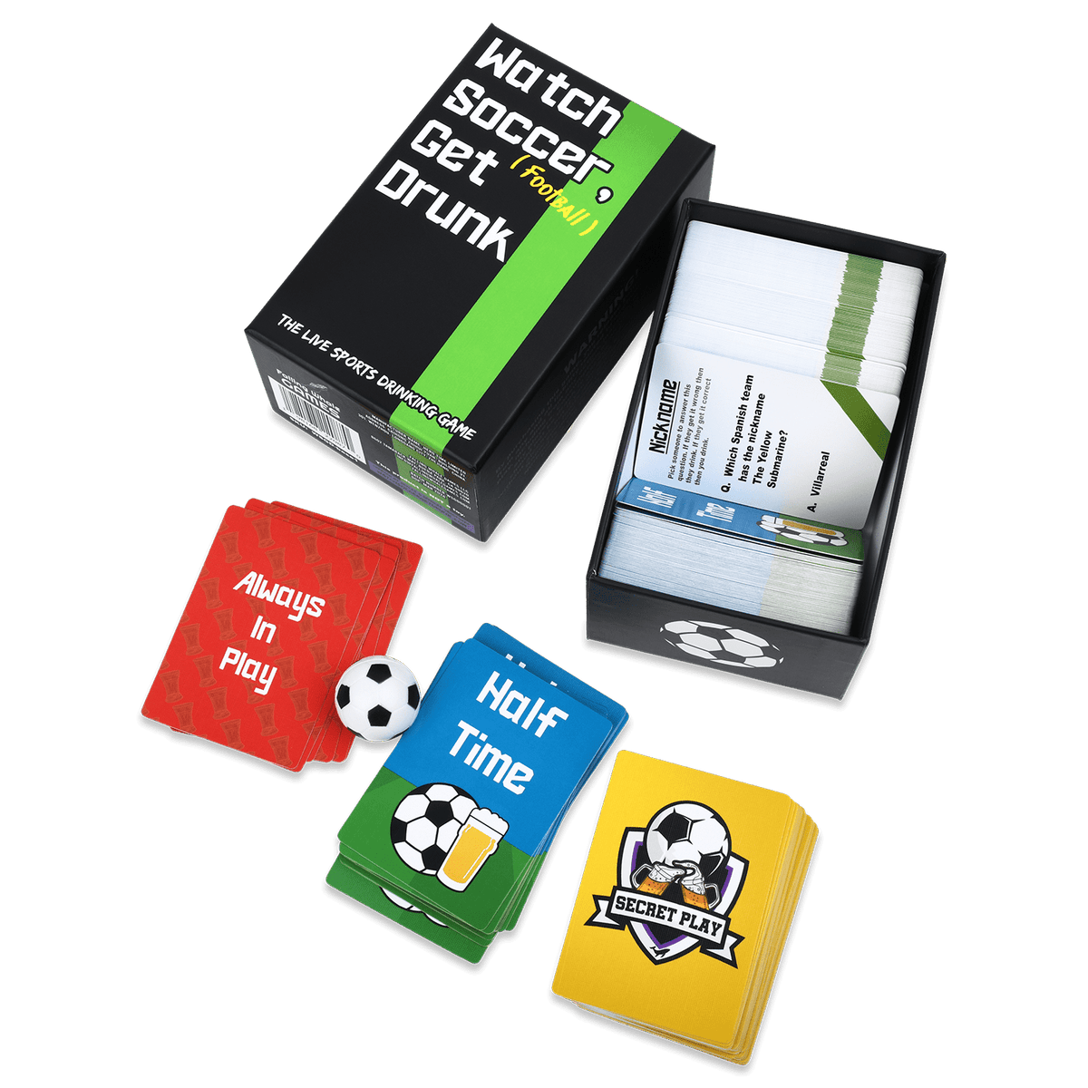 Watch Soccer Get Drunk Drinking Game - 2