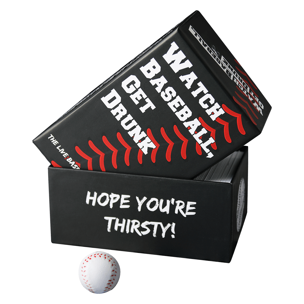 Watch Baseball Get Drunk Drinking Game Side