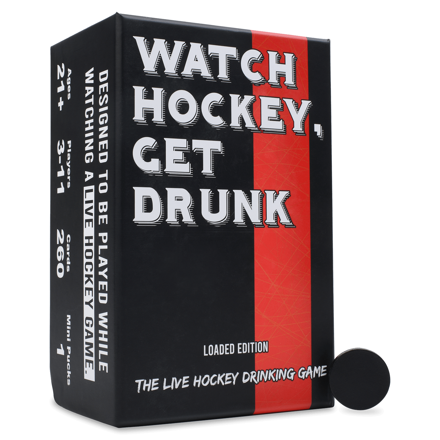 Watch Hockey Get Drunk Drinking Game