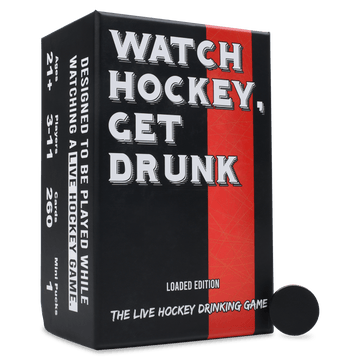 Watch Hockey Get Drunk Drinking Game