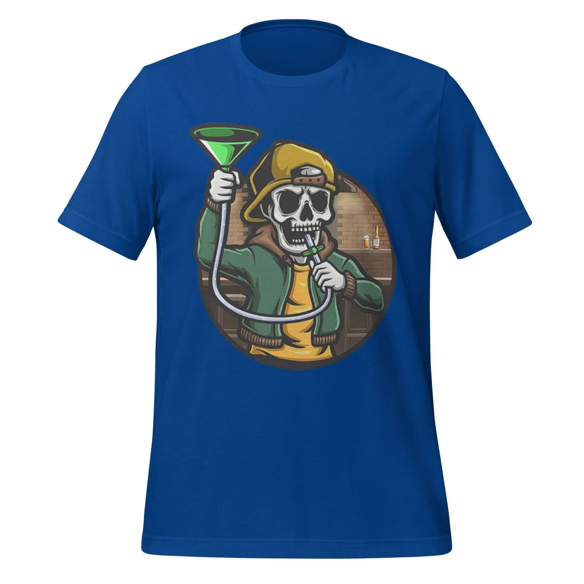 Bone to the Bong – Party Hard Blue T-Shirt