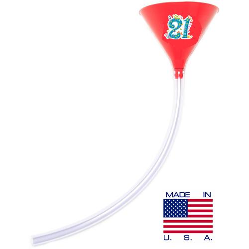 Birthday Party Beer Bong - Red