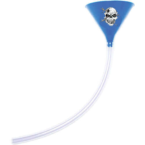 Aftermath Barbwire Skull Beer Bong Blue