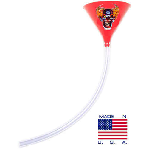 Clown Beer Bong 2' Red