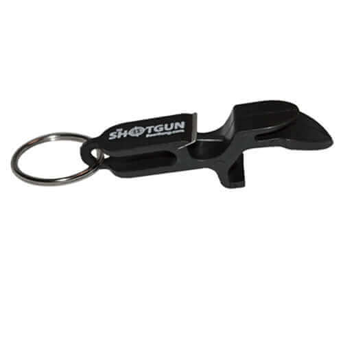Black Shotgun Keychain