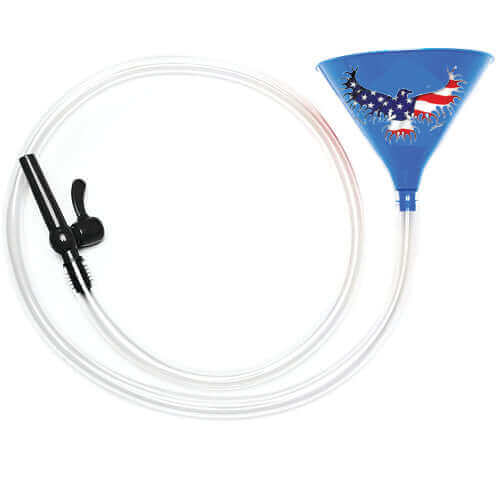Blue Beer Bong 6' American Eagle