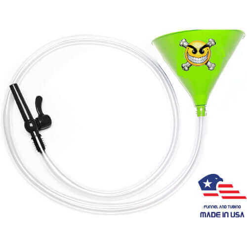Happy Face - Green Funnel 6' Valve