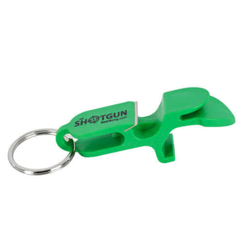 Green Shotgun Keychain