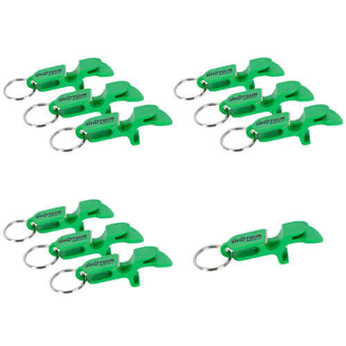 Shotgun Keychain Green 10