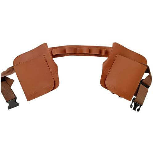 Brown Liquor Holster Front - Alcohol Bottle Holder