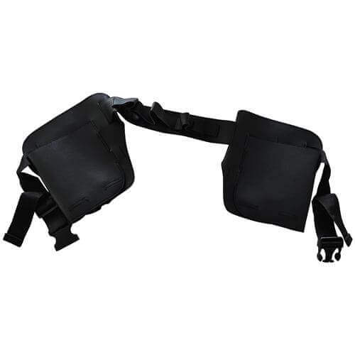 Liquor Holster Black Front - Alcohol Bottle Holder