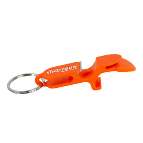 Orange Shotgun Keychain