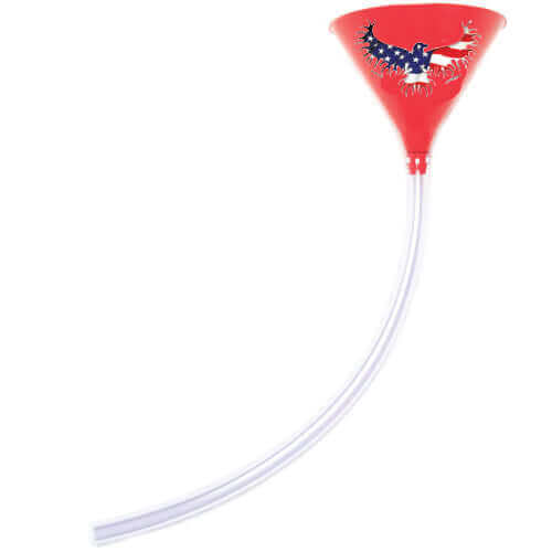 Freedom Funnel American Eagle Beer Bong – Patriotic Funnel with Valve