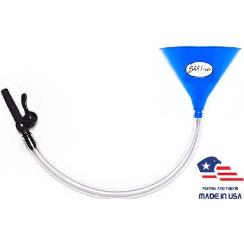 Beer Bong with Party Decals - Still I Rise - Blue Funnel