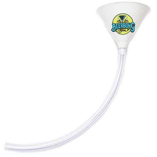 White Beer Bong Funnel