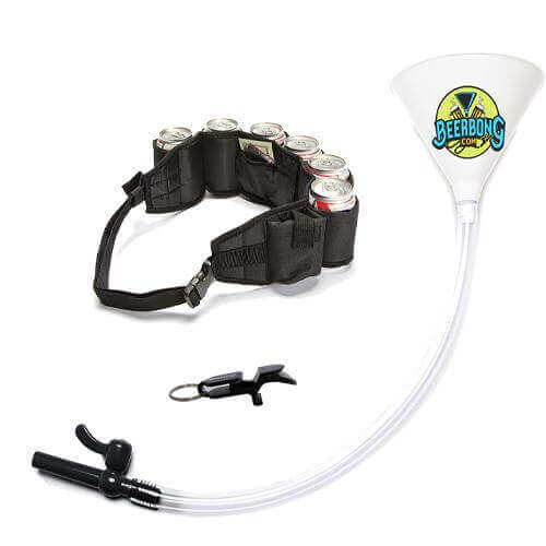 White Beer Bong Party Pack