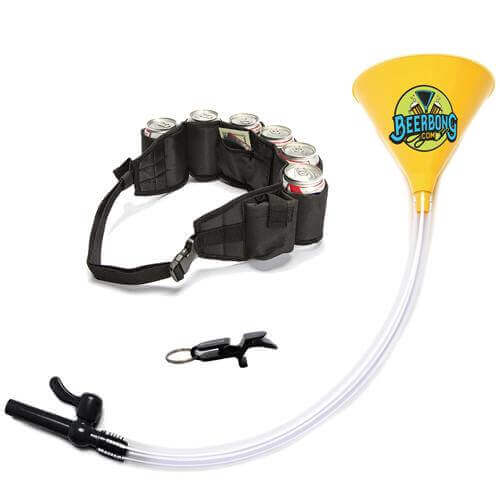 Yellow Beer Bong Party Pack