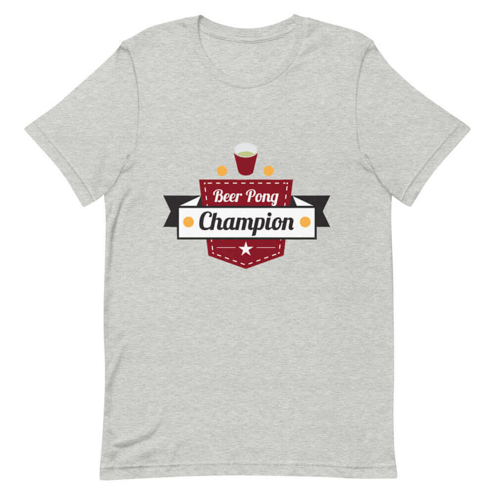 Beer pong store champion t shirt