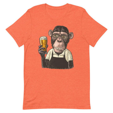 Mr. Monkey Orange T-Shirt
