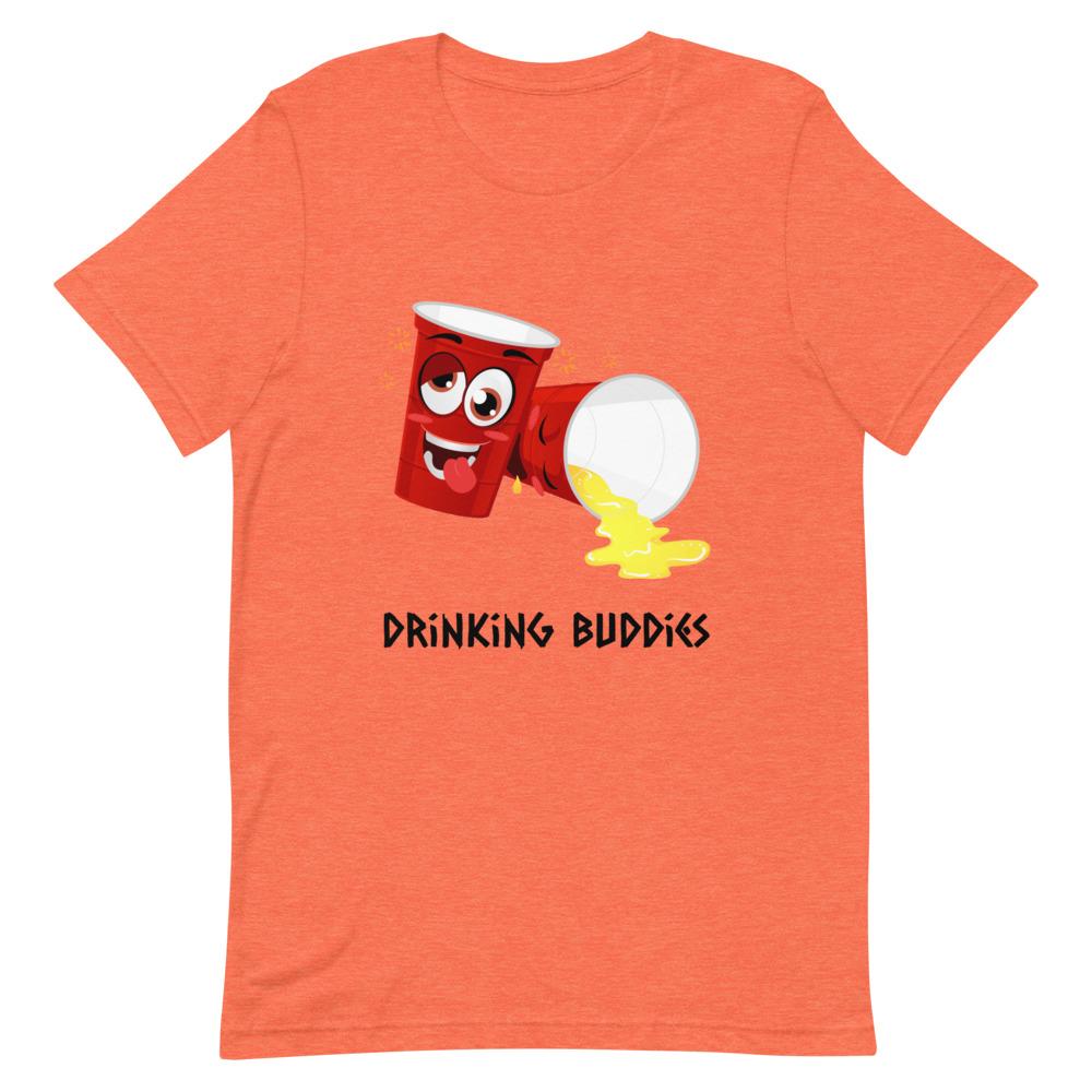 Drinking Buddies Orange T-Shirt