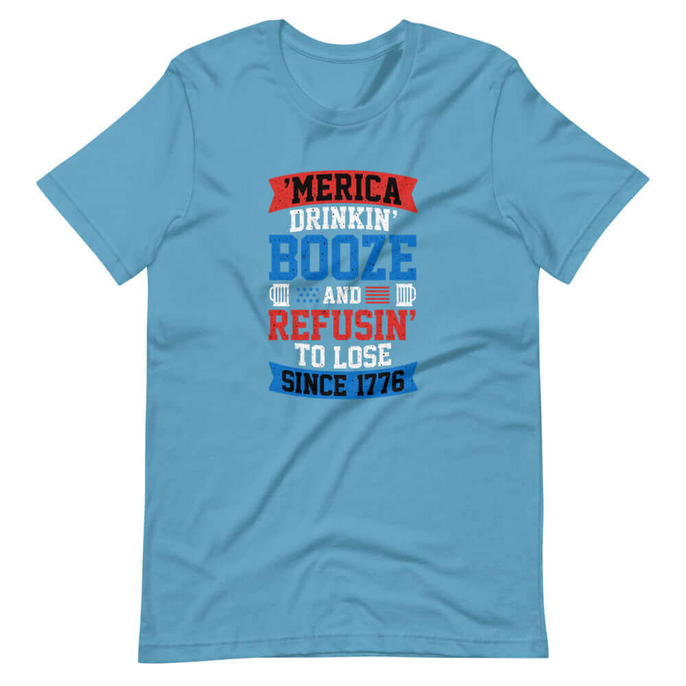 Refusin to Lose - Blue T-shirt