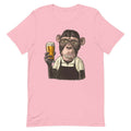 Mr. Monkey Pink T-Shirt