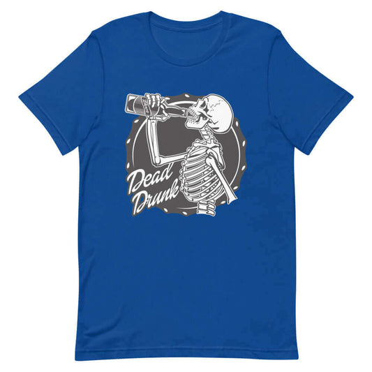 Dead Drunk - Blue T-shirt