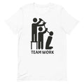 Team Work White T-Shirt